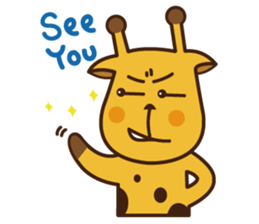 Cute fauna sticker #5972672