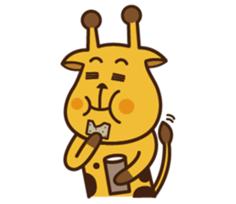Cute fauna sticker #5972673