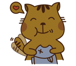 Cute fauna sticker #5972687