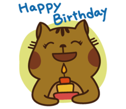 Cute fauna sticker #5972692