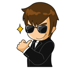 Black Agent sticker #5973106