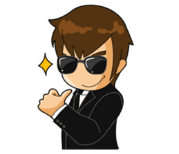 Black Agent sticker #5973106