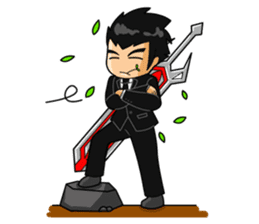 Black Agent sticker #5973128