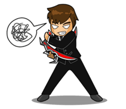 Black Agent sticker #5973130