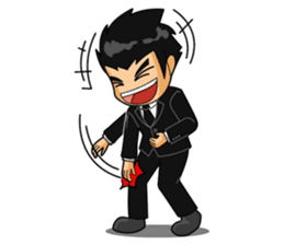 Black Agent sticker #5973135
