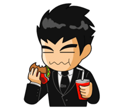 Black Agent sticker #5973136