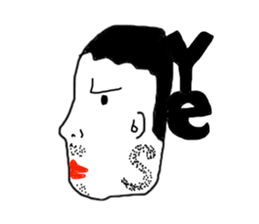 Hair words sticker #5973308