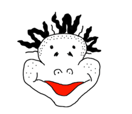 Hair words sticker #5973316