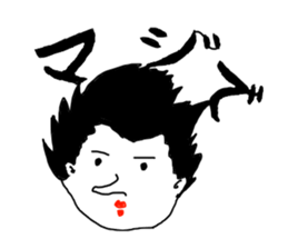 Hair words sticker #5973329