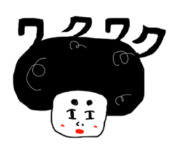 Hair words sticker #5973330