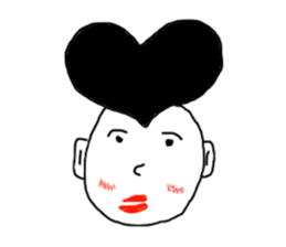 Hair words sticker #5973333