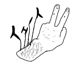 Hair words sticker #5973334