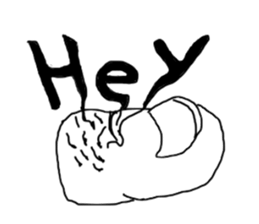 Hair words sticker #5973337