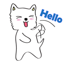 Cute girl & puppy's happy life sticker #5973471