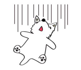 Cute girl & puppy's happy life sticker #5973472