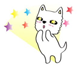 Cute girl & puppy's happy life sticker #5973491