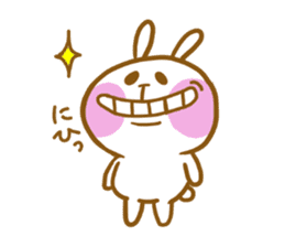 marshmallow Rabbit Mr.USAHARA sticker #5973587