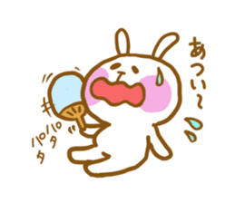 marshmallow Rabbit Mr.USAHARA sticker #5973591