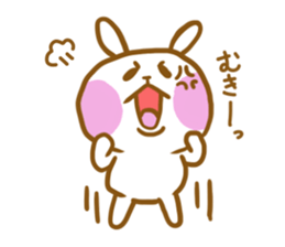 marshmallow Rabbit Mr.USAHARA sticker #5973594