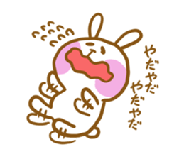 marshmallow Rabbit Mr.USAHARA sticker #5973604