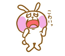 marshmallow Rabbit Mr.USAHARA sticker #5973608