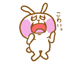 marshmallow Rabbit Mr.USAHARA sticker #5973608