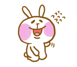 marshmallow Rabbit Mr.USAHARA sticker #5973612