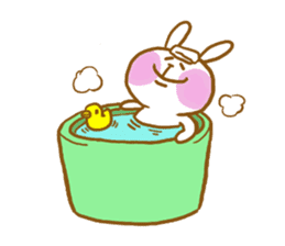 marshmallow Rabbit Mr.USAHARA sticker #5973616