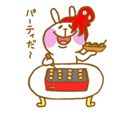 marshmallow Rabbit Mr.USAHARA sticker #5973618