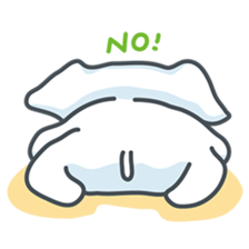 My crazy little white dog RUMI sticker #5974000