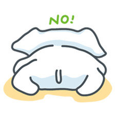 My crazy little white dog RUMI sticker #5974000