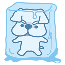 My crazy little white dog RUMI sticker #5974013