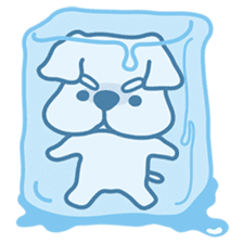 My crazy little white dog RUMI sticker #5974013