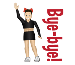 Cheermoji Cheerleader Emoji sticker #5974034