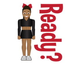 Cheermoji Cheerleader Emoji sticker #5974051