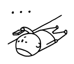 No comment, chill boy-Bobo sticker #5974118