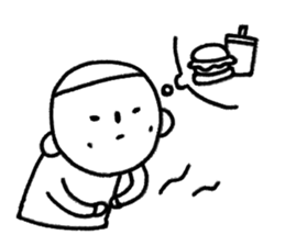 No comment, chill boy-Bobo sticker #5974119