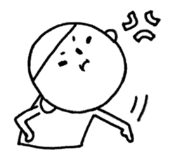 No comment, chill boy-Bobo sticker #5974122