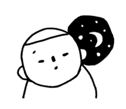 No comment, chill boy-Bobo sticker #5974123