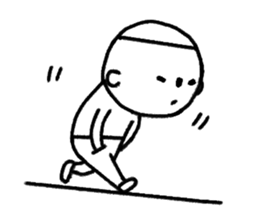 No comment, chill boy-Bobo sticker #5974127