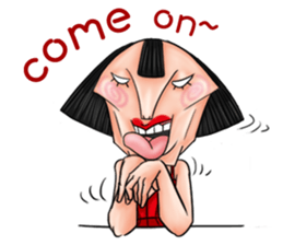 Ugly sisters sticker #5974947