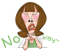 Ugly sisters sticker #5974982