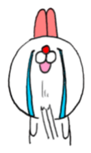 Snaggletooth rabbit sticker #5975313