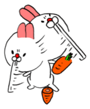 Snaggletooth rabbit sticker #5975317