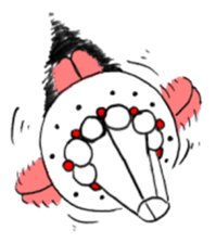 Snaggletooth rabbit sticker #5975319