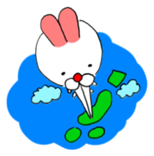 Snaggletooth rabbit sticker #5975320