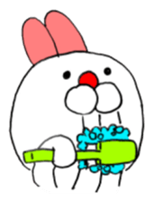 Snaggletooth rabbit sticker #5975322