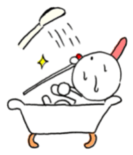 Snaggletooth rabbit sticker #5975323