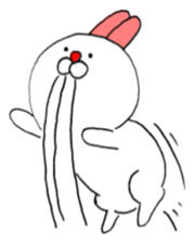 Snaggletooth rabbit sticker #5975325