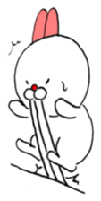 Snaggletooth rabbit sticker #5975326